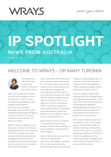 IP Spotlight 6 April 2020