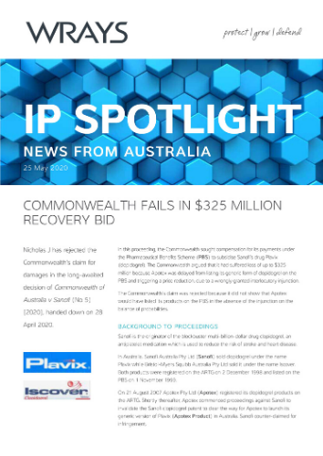 IP Spotlight 25 May 2020